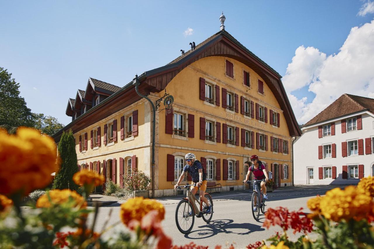 Hotel De L'Aigle Couvet Exterior foto
